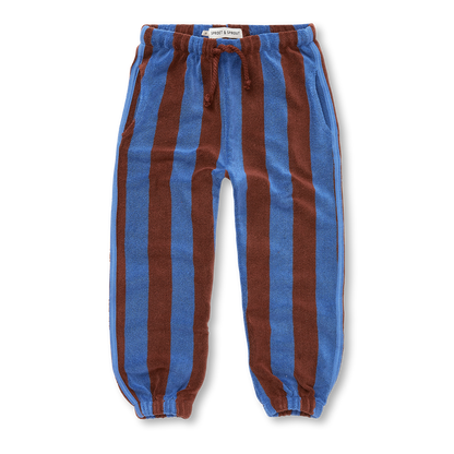 Sweatpants Terry Stripes Brown Sproet&Sprout