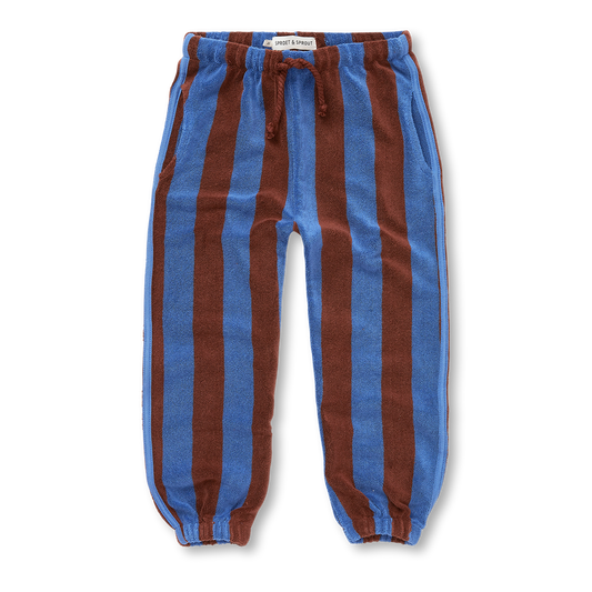 Sweatpants Terry Stripes Brown Sproet&Sprout