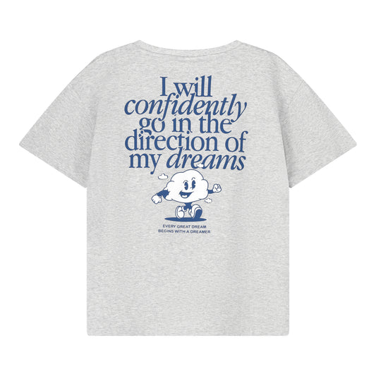 T-Shirt Club des Rèves Grey Melange Cos I Said So