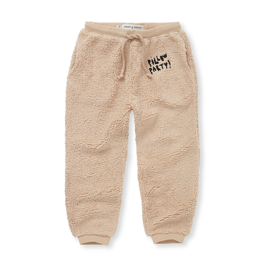 Teddy Sweatpants Ivory Sproet&Sprout