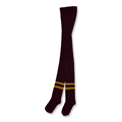 Tights Stripes Fig/Khaki Petit Blush