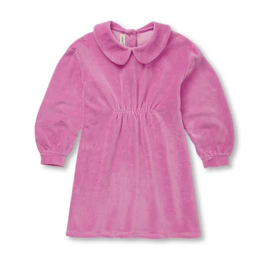 Velvet Dress Purple Pink Sproet&Sprout