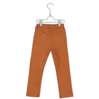 Pocket Twill Pants Caramel Lötiekids