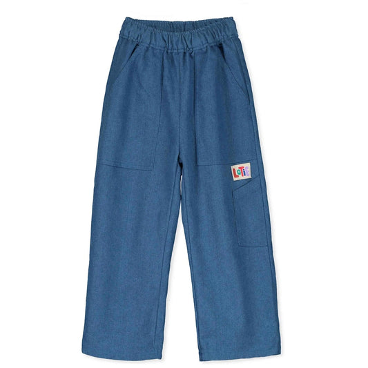 Denim Wide Casual Pants Lötiekids