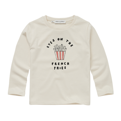 Longsleeve French Fries Ivory Sproet & Sprout