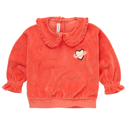 Sweatshirt Velvet Ruffle Collar Sproet & Sprout