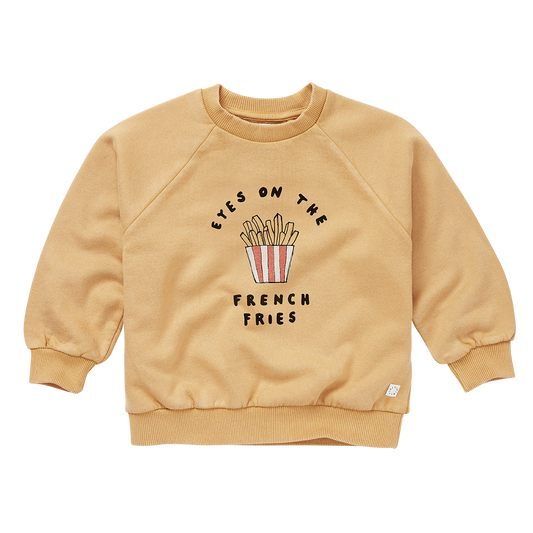 Sweatshirt French Fries Sand Sproet & Sprout