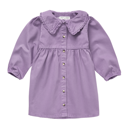 Denim Dress Lavender Sproet & Sprout