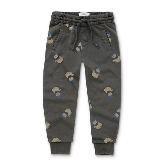 Sweatpants Space Cat Washed Black Sproet & Sprout