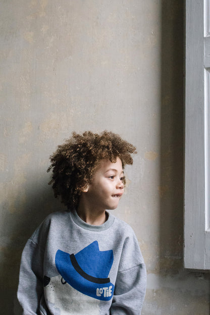 Sweatshirt Chill Dog Grey Melange Lötiekids