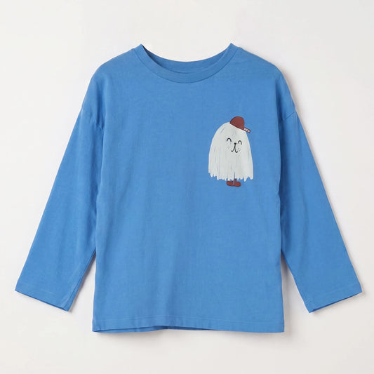 Longsleeve Good Monster Cobalt Blue Lötiekids