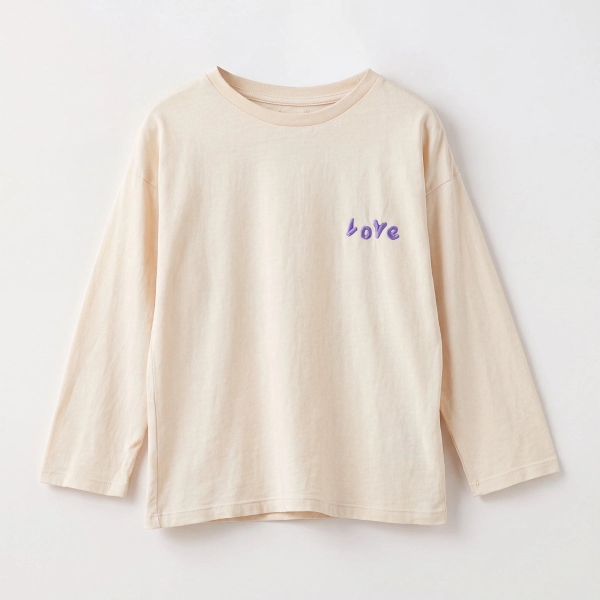 Longsleeve  Love Embroidery Cream Lötiekids