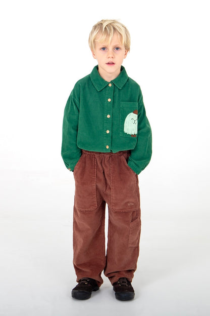 Corduroy Pants Washed Brown Lötiekids