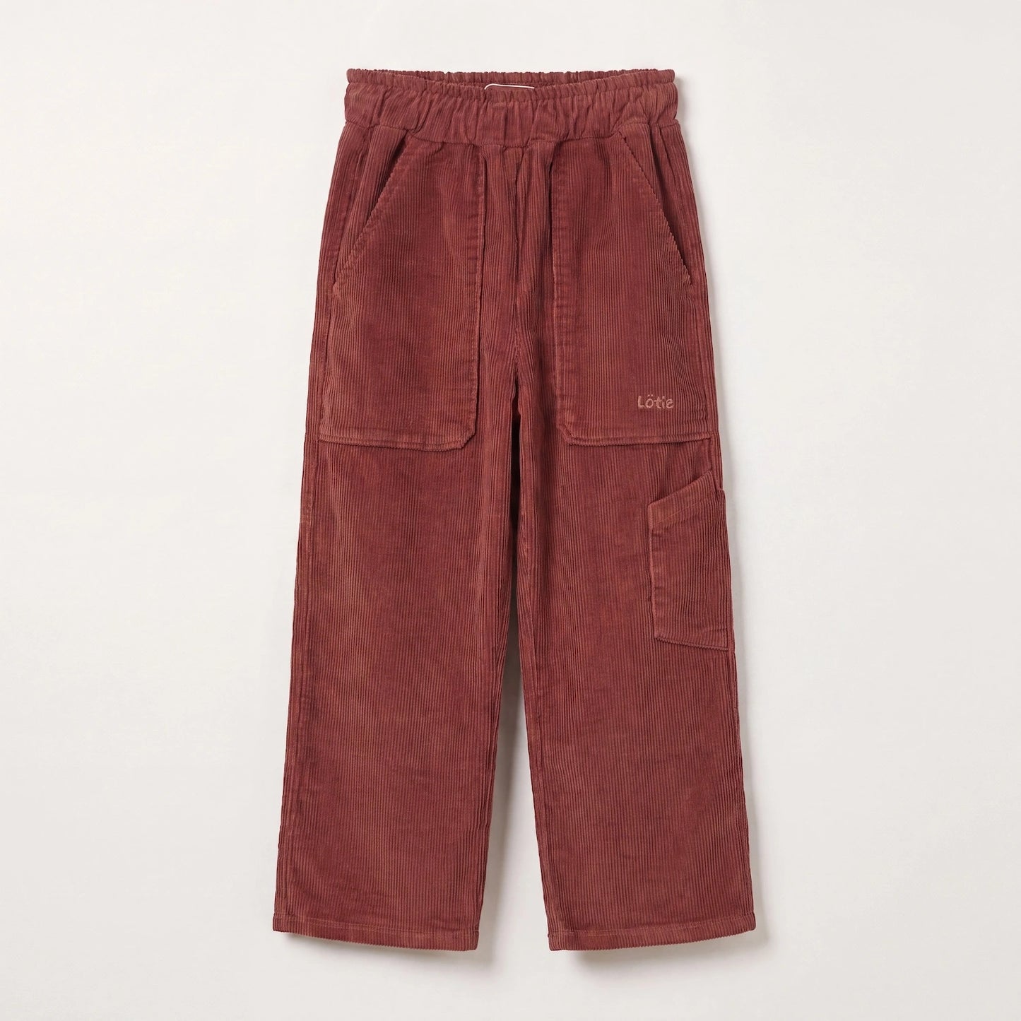 Corduroy Pants Washed Brown Lötiekids