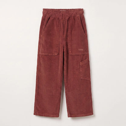 Corduroy Pants Washed Brown Lötiekids