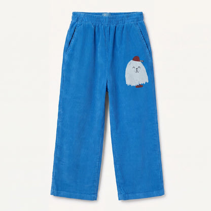 Corduroy Pants Good Moster Cobalt Blue Lötiekids
