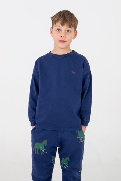 Longsleeve Navy Good Monster Lötiekids