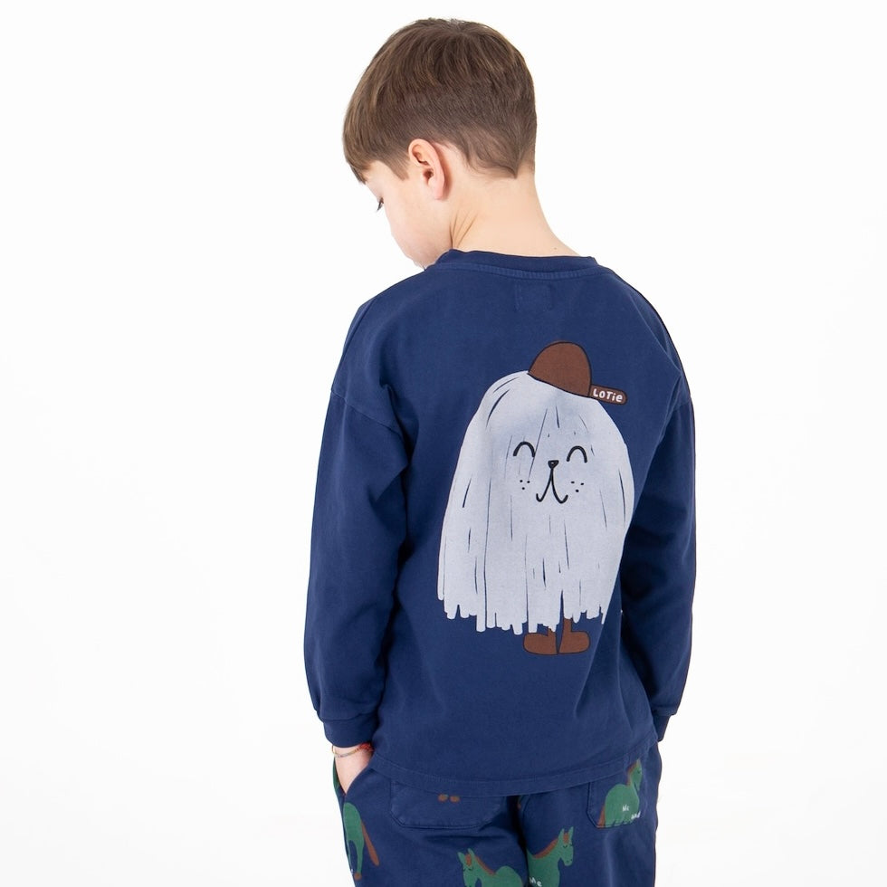 Longsleeve Navy Good Monster Lötiekids