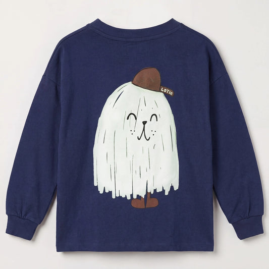 Longsleeve Navy Good Monster Lötiekids