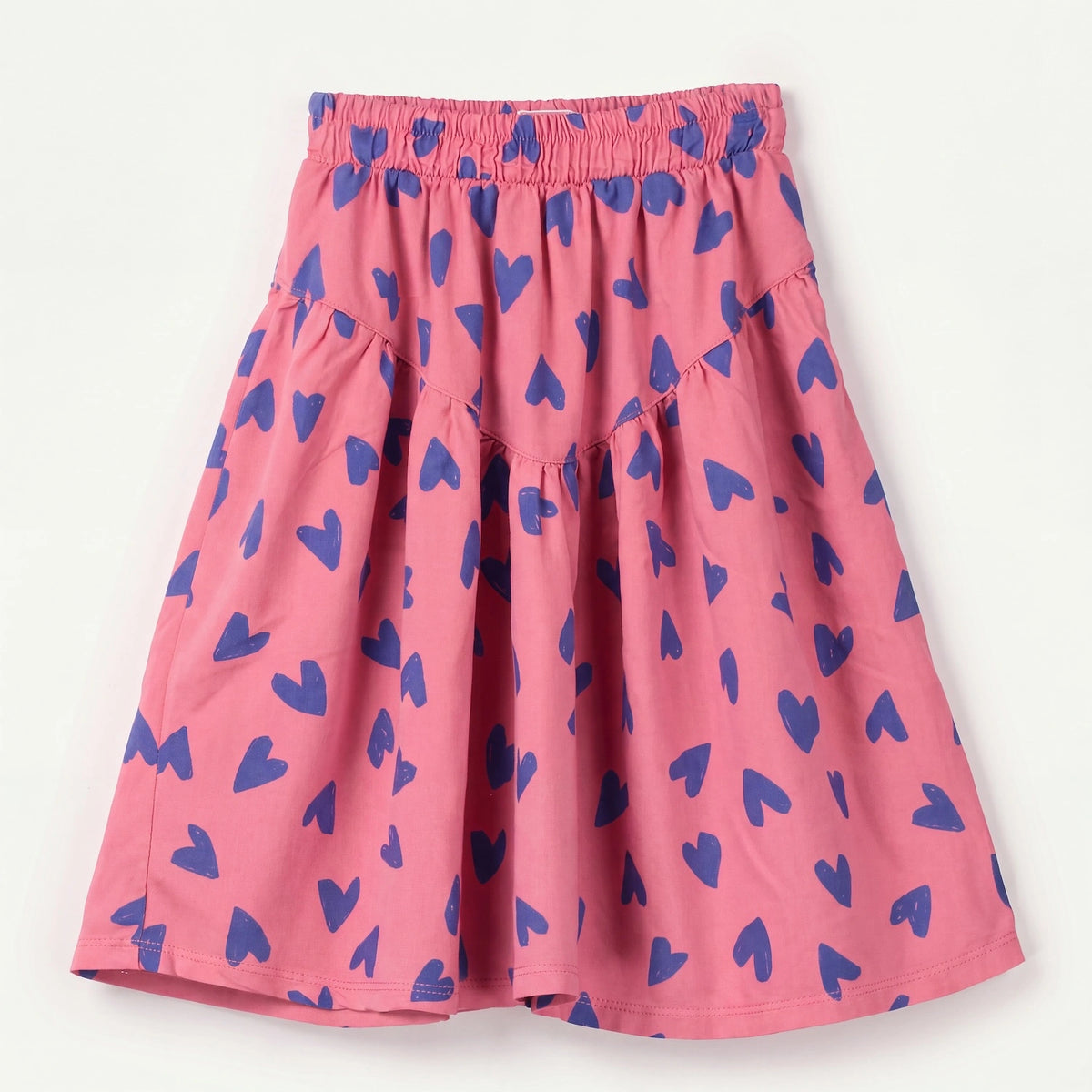 Woven Skirt Hearts Allover Pink Lemonade Lötiekids