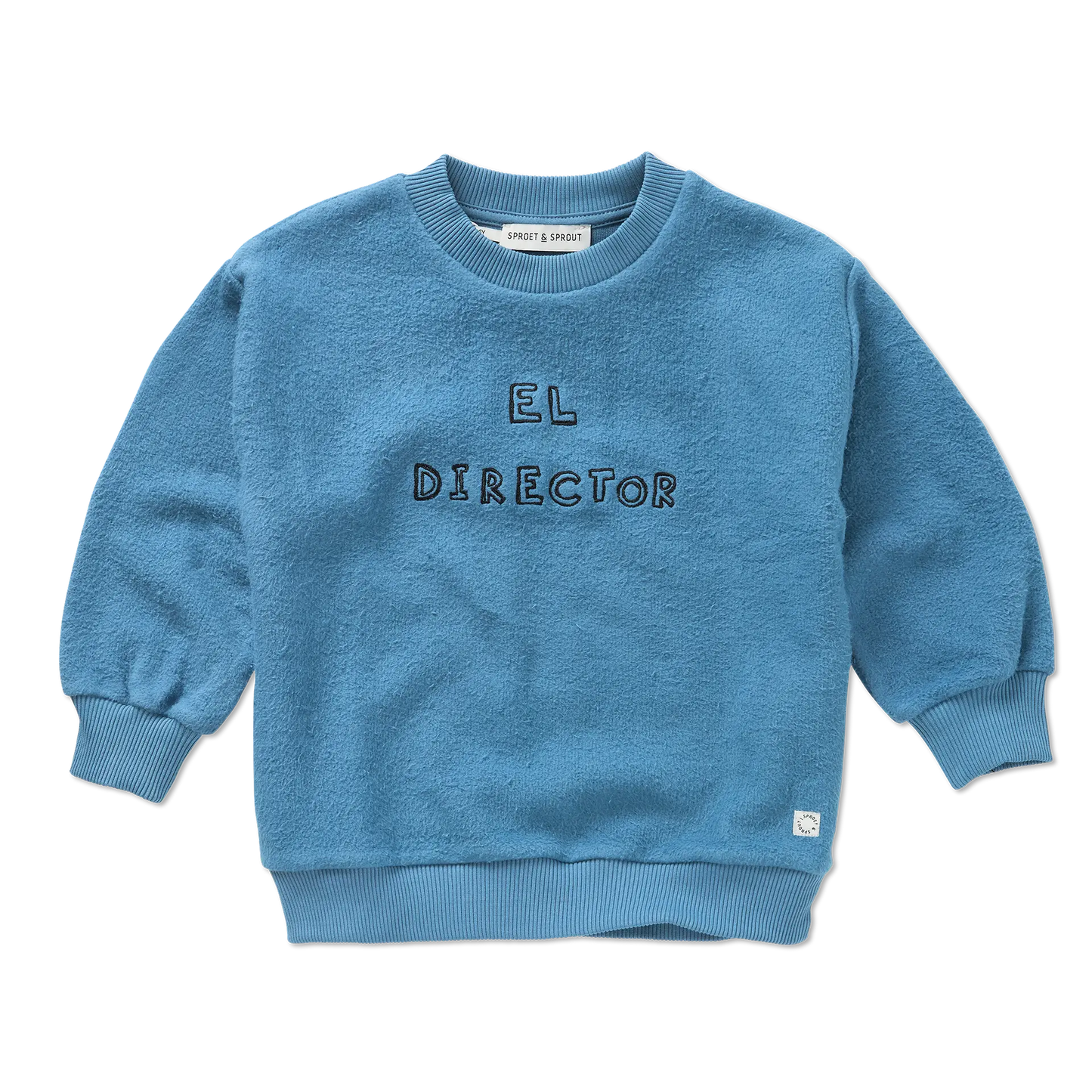 Sweatshirt El Director Chalkboard Blue Sproet & Sprout