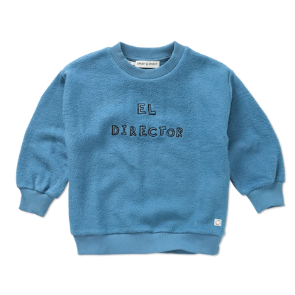 Sweatshirt El Director Chalkboard Blue Sproet & Sprout