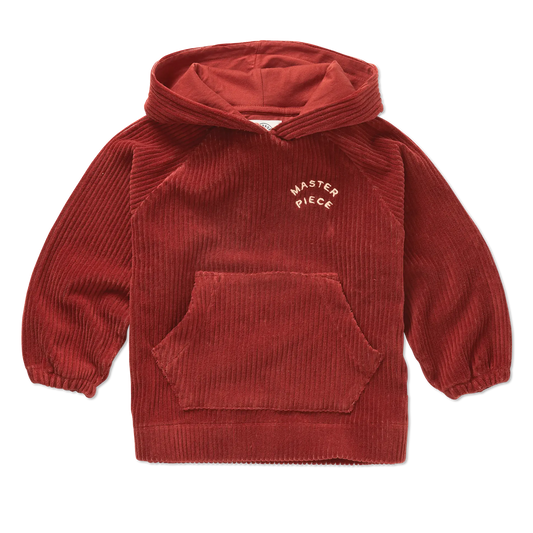 Sweatshirt Hoody Red Garnet Sproet & Sprout