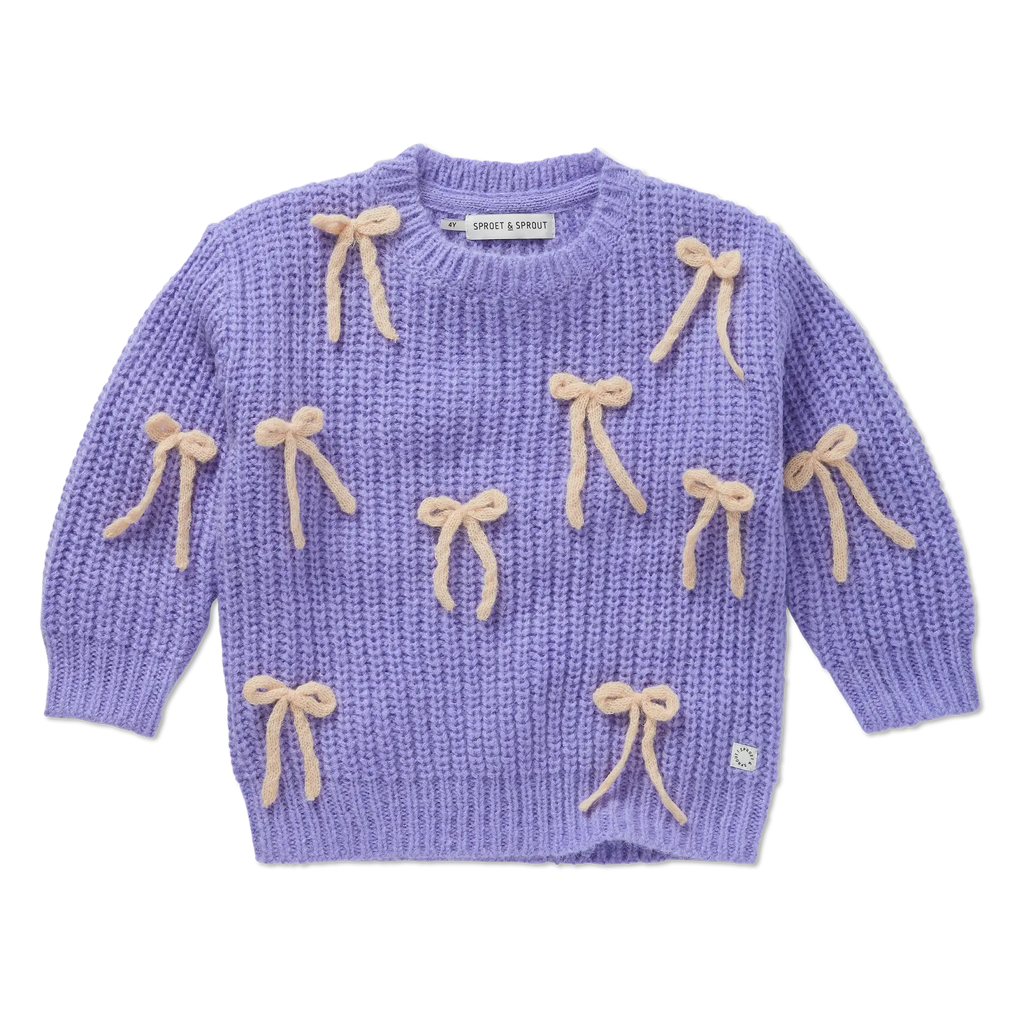Sweater Bows Crayon Cloud Sproet & Sprout