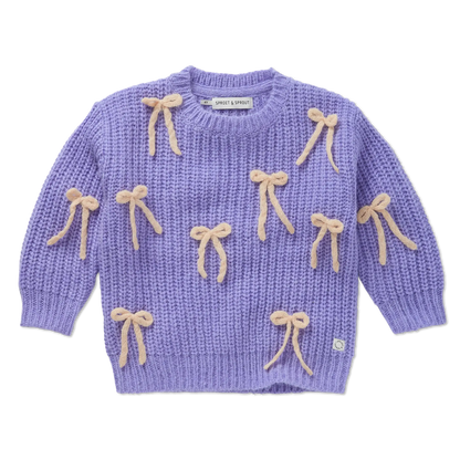 Sweater Bows Crayon Cloud Sproet & Sprout