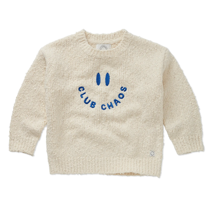 Sweater Bouclé Club Chaos Ivory Melee Sproet & Sprout