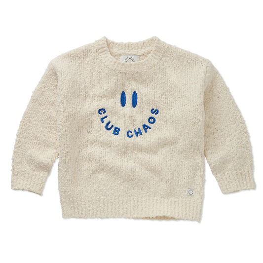Sweater Bouclé Club Chaos Ivory Melee Sproet & Sprout