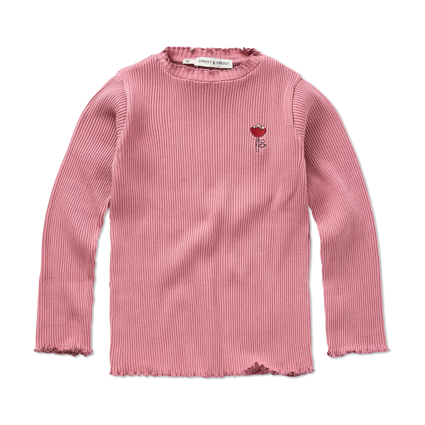 T-Shirt Turtleneck Tullip Painters Blush Sproet & Sprout