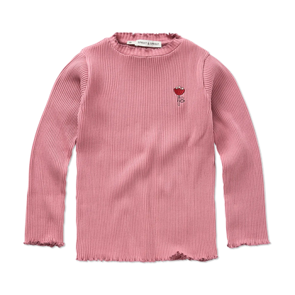 T-Shirt Turtleneck Tullip Painters Blush Sproet & Sprout