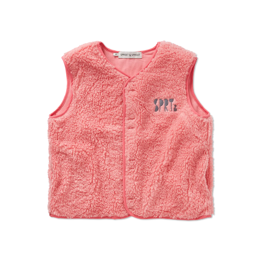 Loose Teddy Gilet Bloom Sproet & Sprout