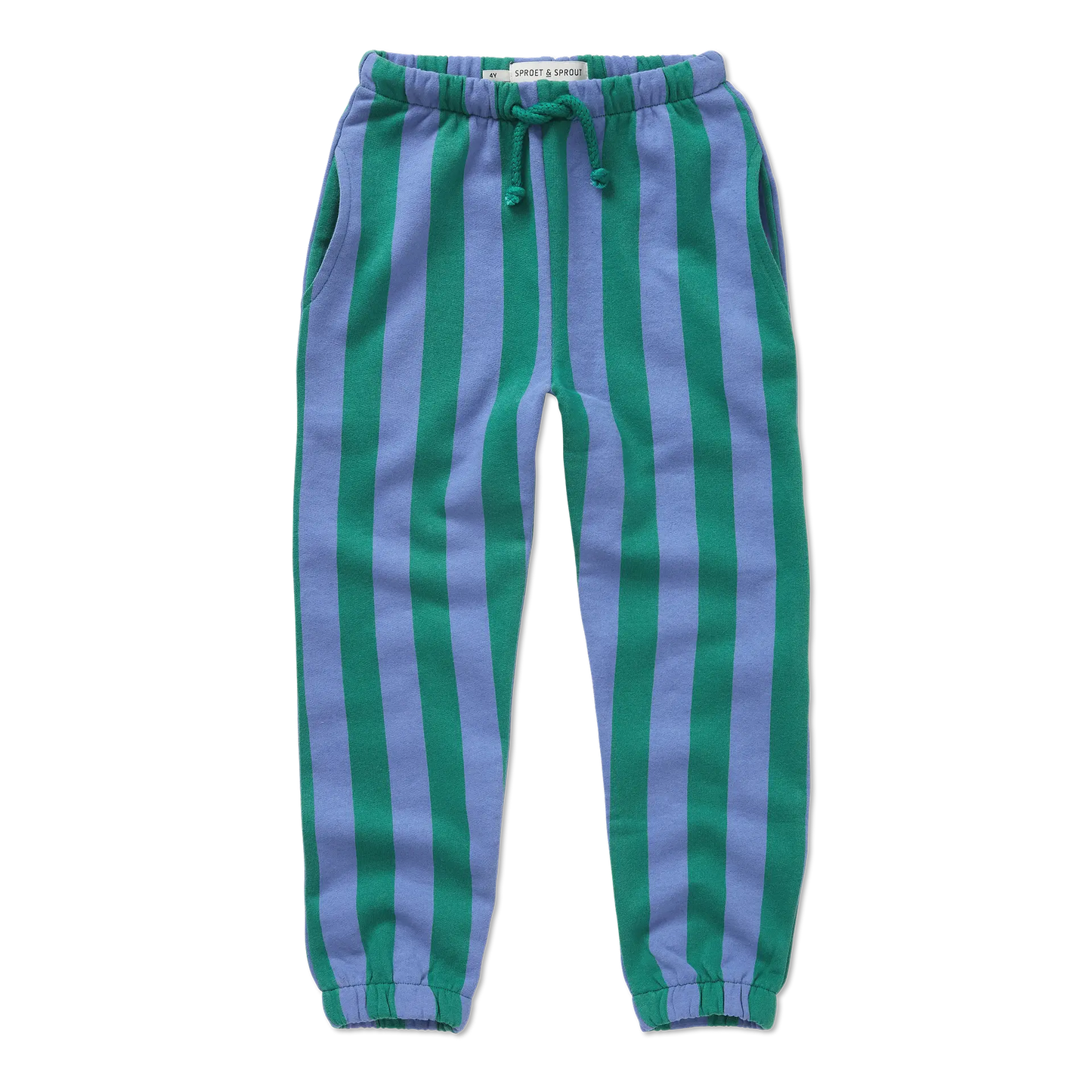 Sweatpants Green Stripe Deep Green Sproet & Sprout