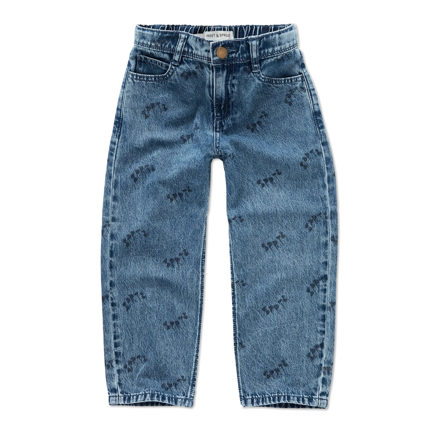 Straight Denim Pants SPRT Blue Denim Sproet & Sprout