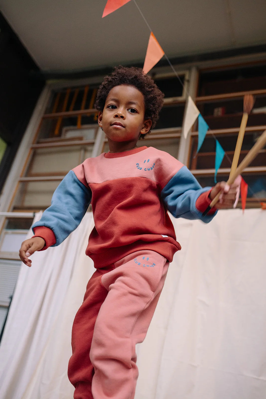 Sweatshirt Colourblock Palette Sproet & Sprout