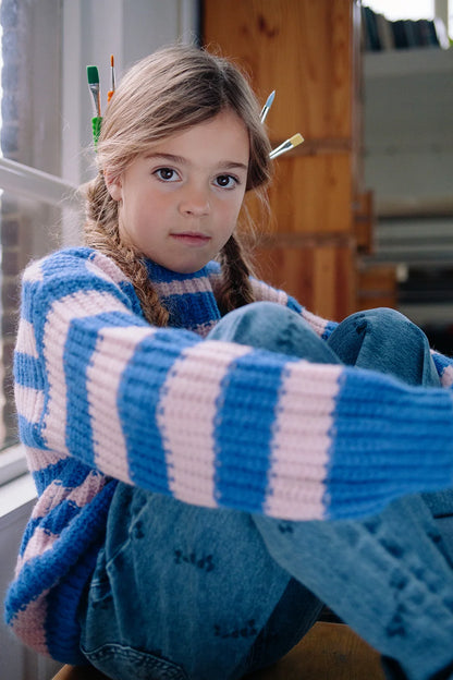 Sweater Stripes Blueprint Sproet & Sprout