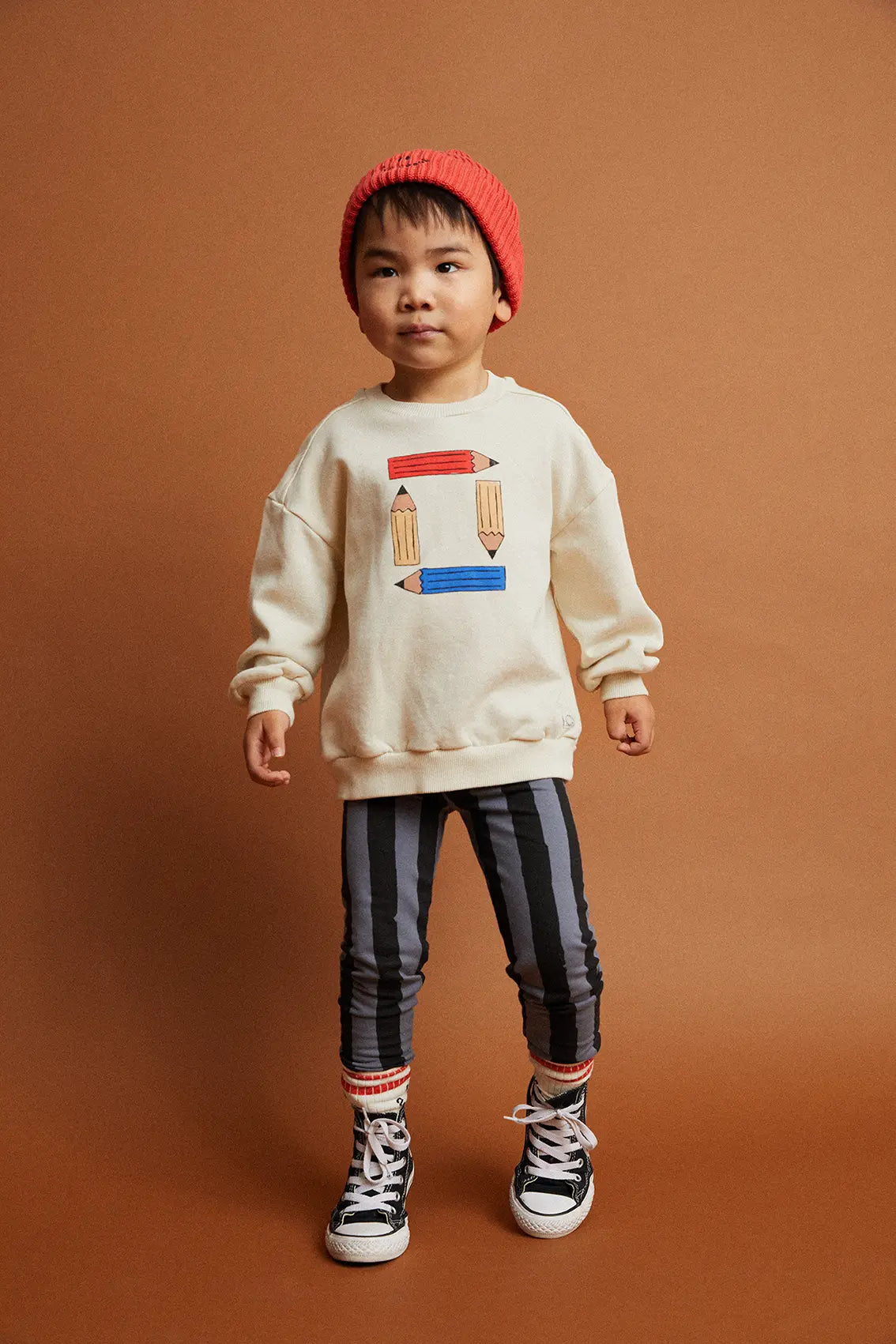 Sweatshirt Pencils Ivory Sproet & Sprout