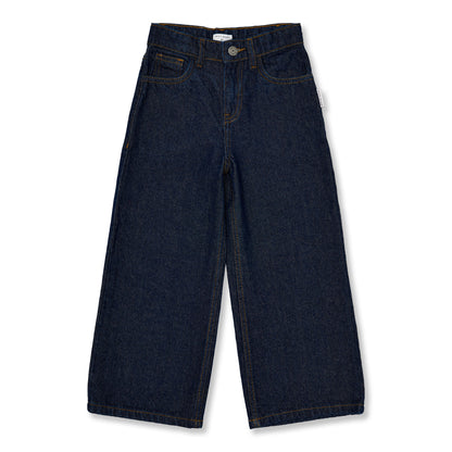 Wide Leg Jeans Dark Blue Petit Blush