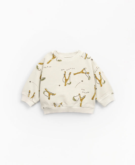 Organic Cotton Sweater Slingshot Susana Play Up