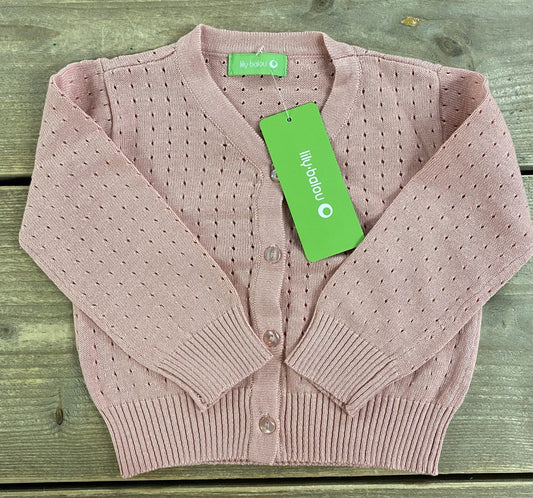 Nette Cardigan Pink Lily Balou