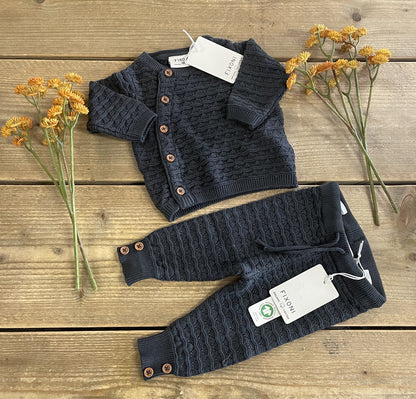 Pants Knit Ebony Fixoni