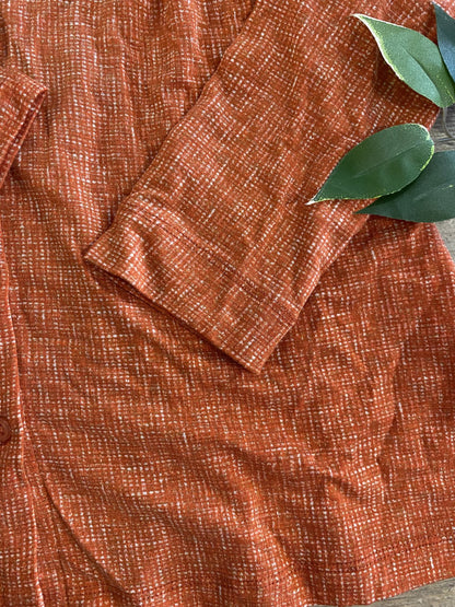 Odette Shirt Texture Red Lily Balou