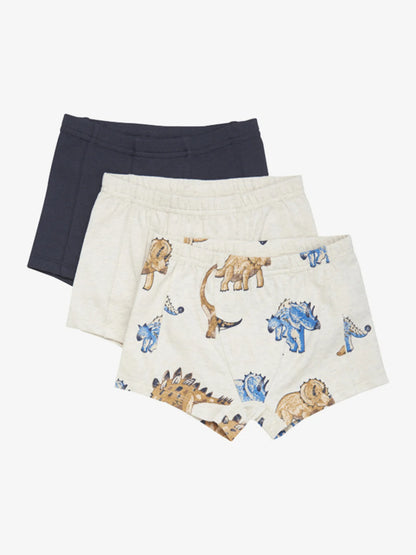Boxers 3-Pack Beige Melange Minymo