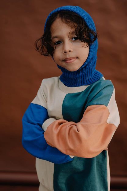 Colourblock Sweatpants Nougat Sproet & Sprout