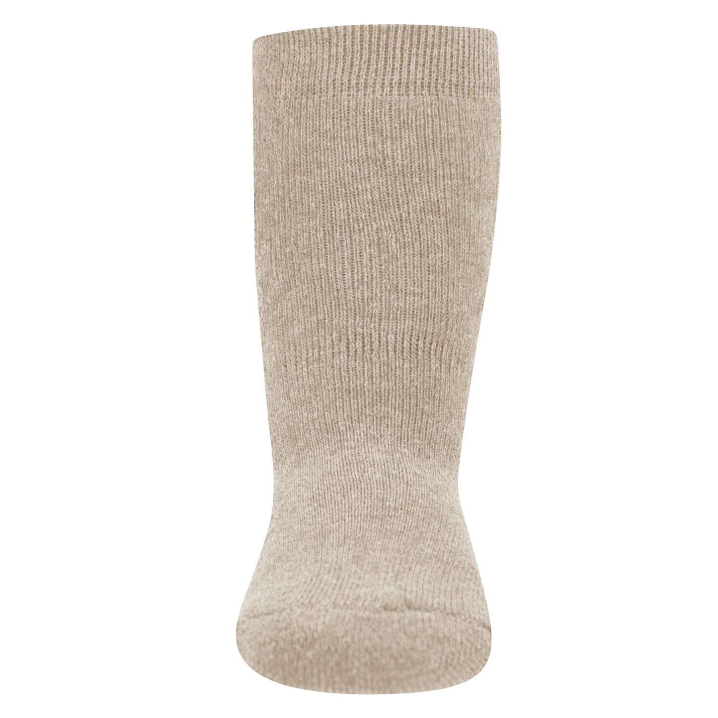 Stoppersocken Dunkel Beige Melange Ewers