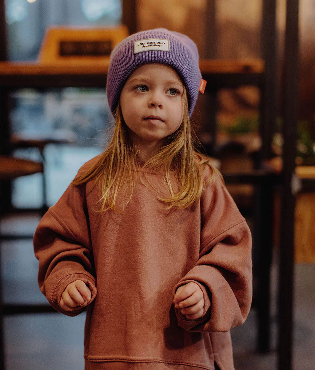 Beanie Pop Purple Hello Hossy