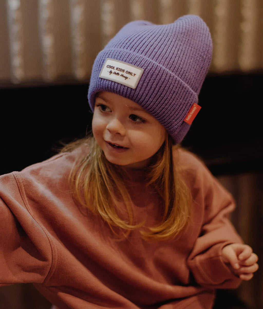 Beanie Pop Purple Hello Hossy