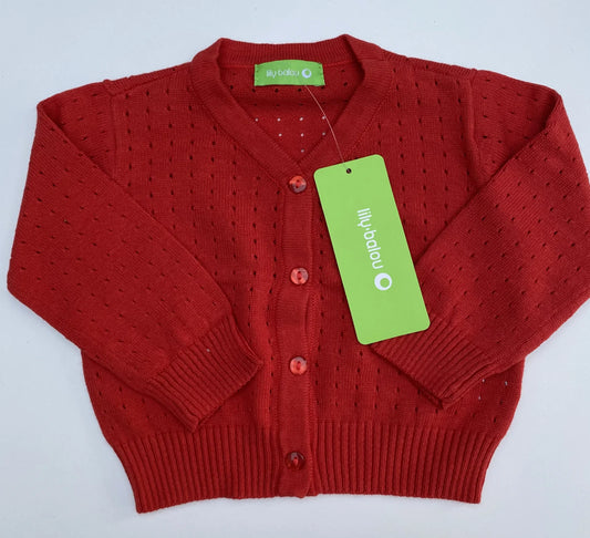 Nette Cardigan Red Lily Balou